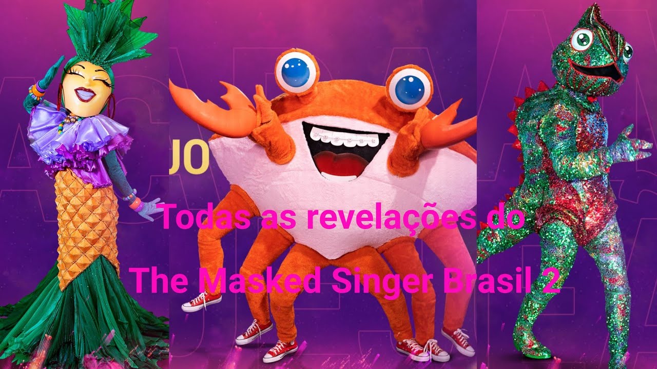 Todas as revelações do The Masked Singer Brasil 2
