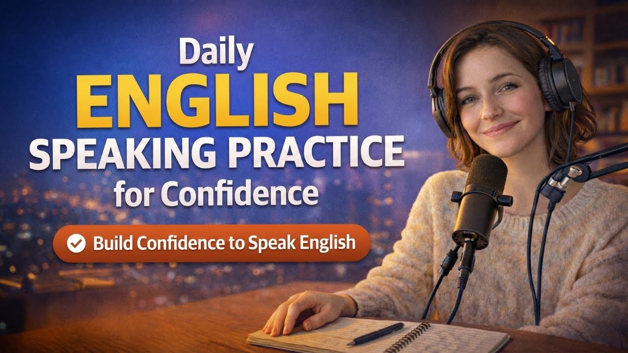 B1 Daily English Speaking Practice for Confidence & Better Speaking