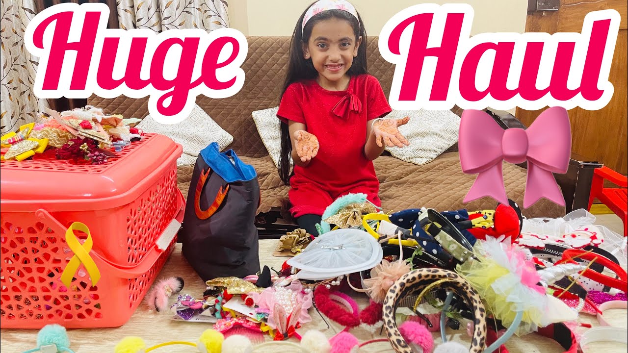 **Huge**My Hair Accessories Haul😱|| Vlog Ep - 173 | @SamayraNarulaOfficial