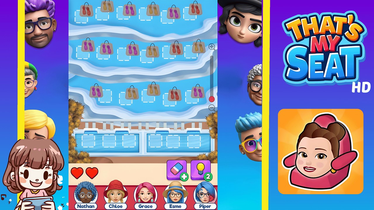 That's My Seat Level 1905 Solution Walkthrough