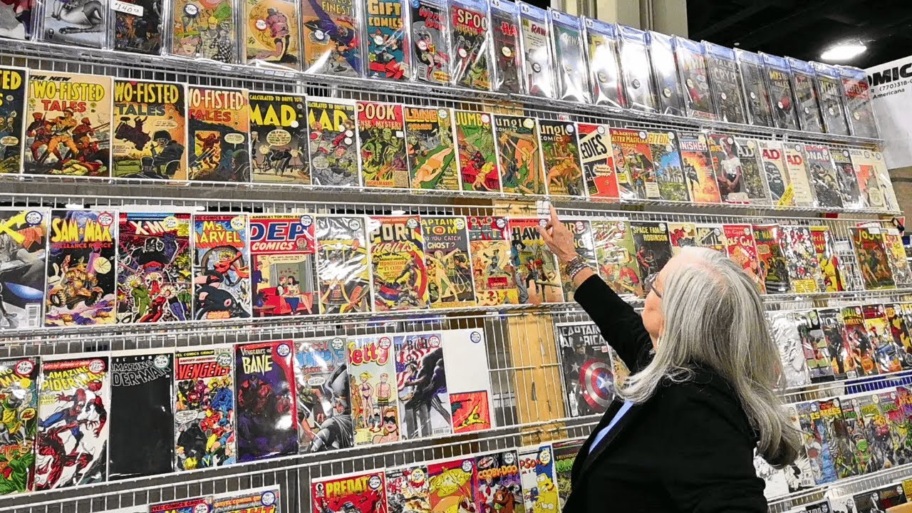 Mind Blowing Discounts on all my Favorite Vintage Comic Books at Heroes Con 2025