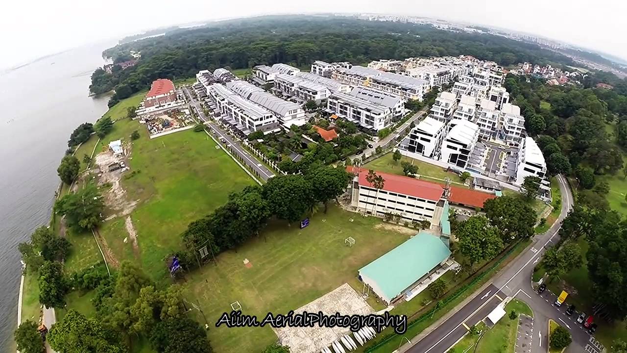 Aerial Footage FreeX Drone. Sembawang Park