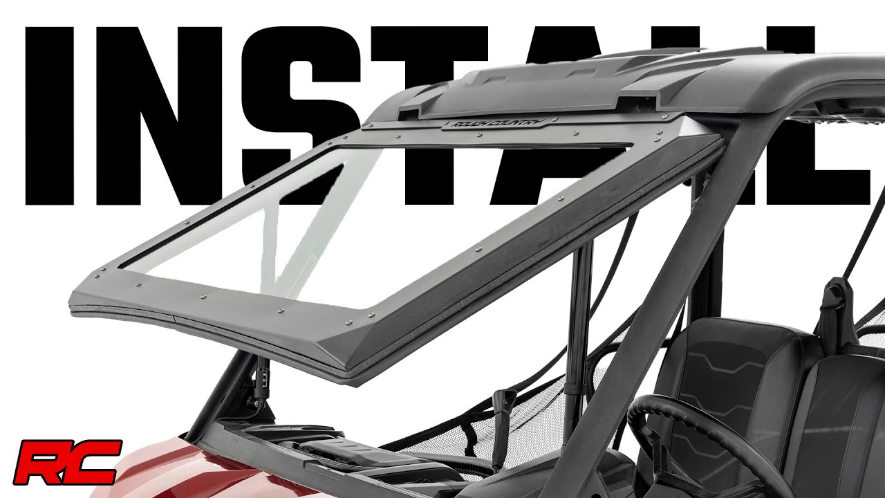 Installing UTV Power Windshield