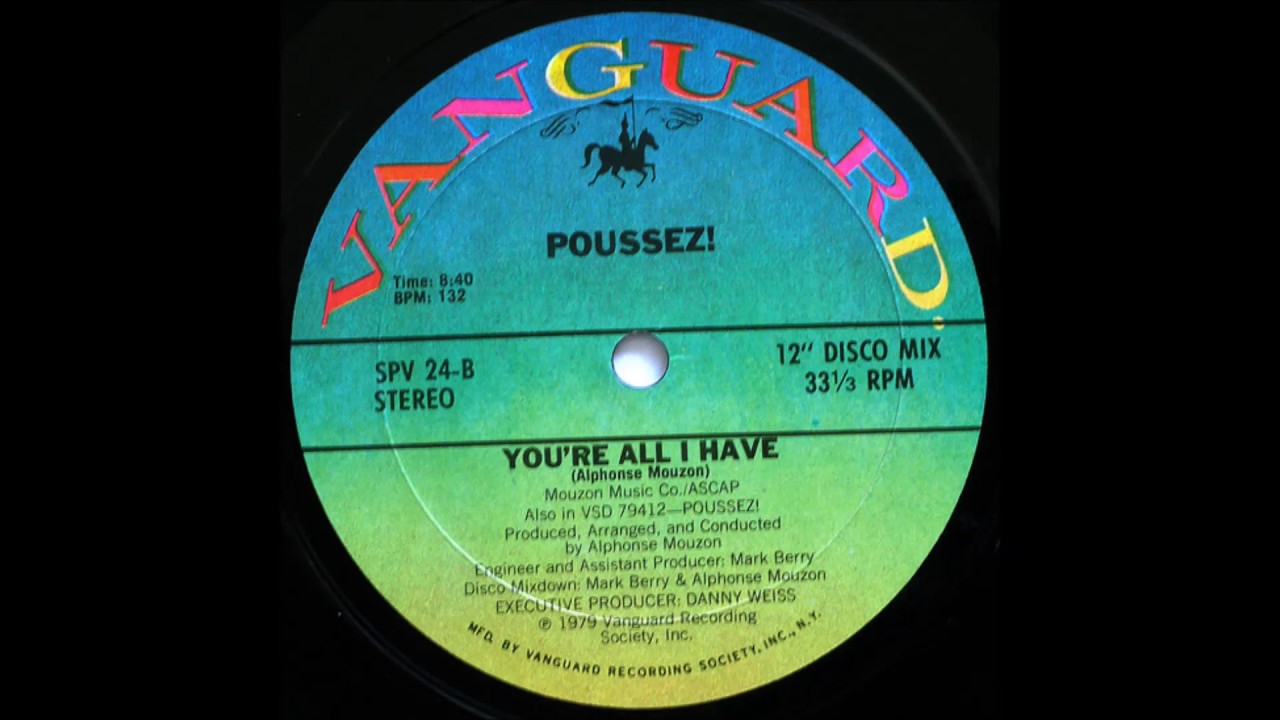 Poussez! - You're All I Have (1979) Vinyl