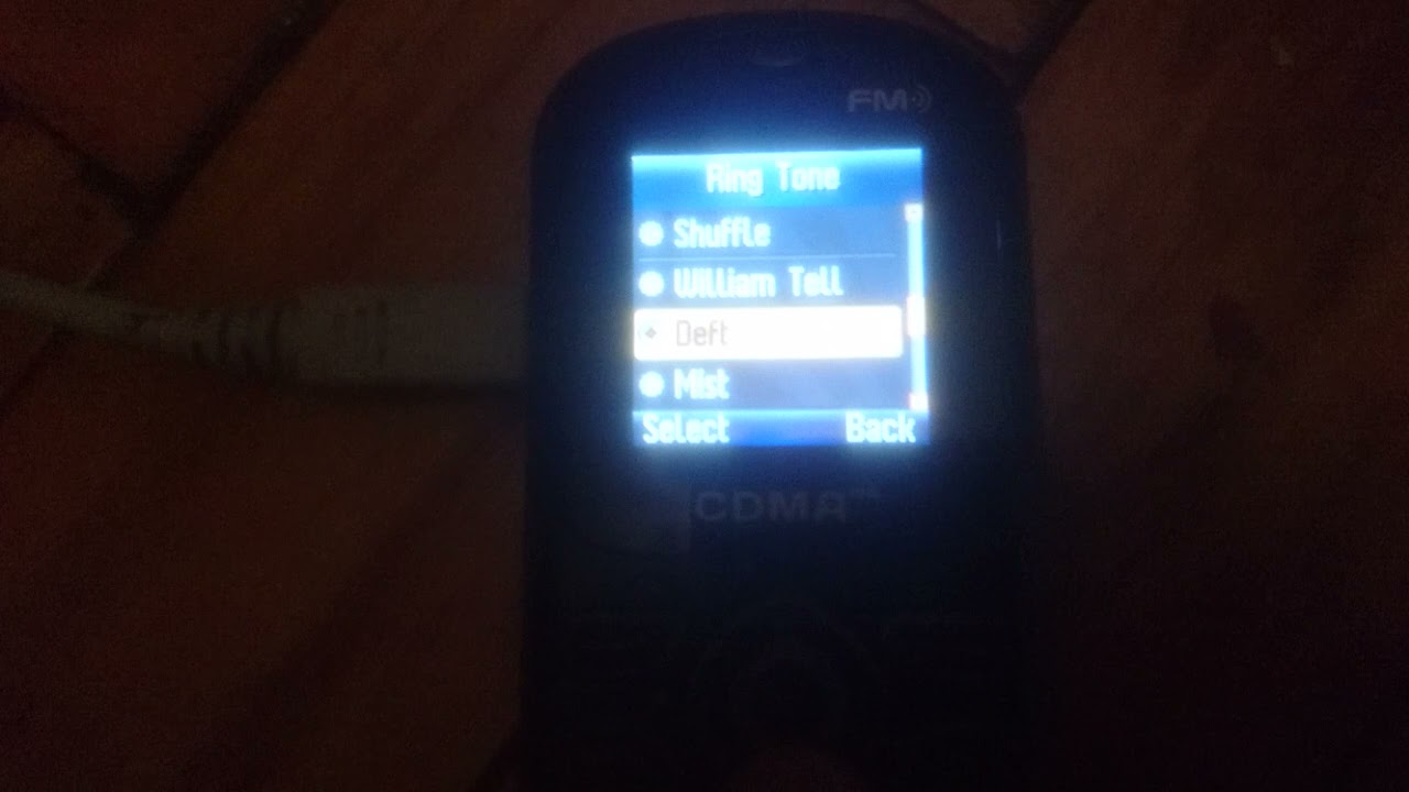 Alcatel OT-208c - Ringtones