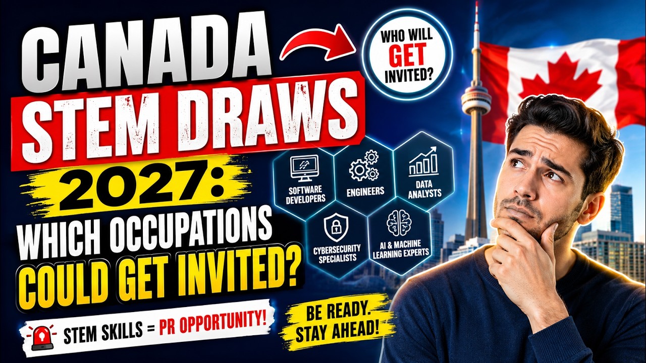 🇨🇦 Отбор STEM в Канаде 2027 | Какие специальности могут получить приглашение? Анализ CRS и NOC