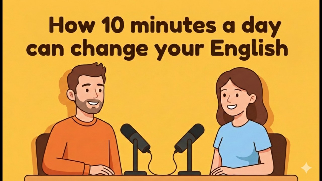 Daily English Practice – How 10 Minutes a Day Improve Your English | Beginner Podcast