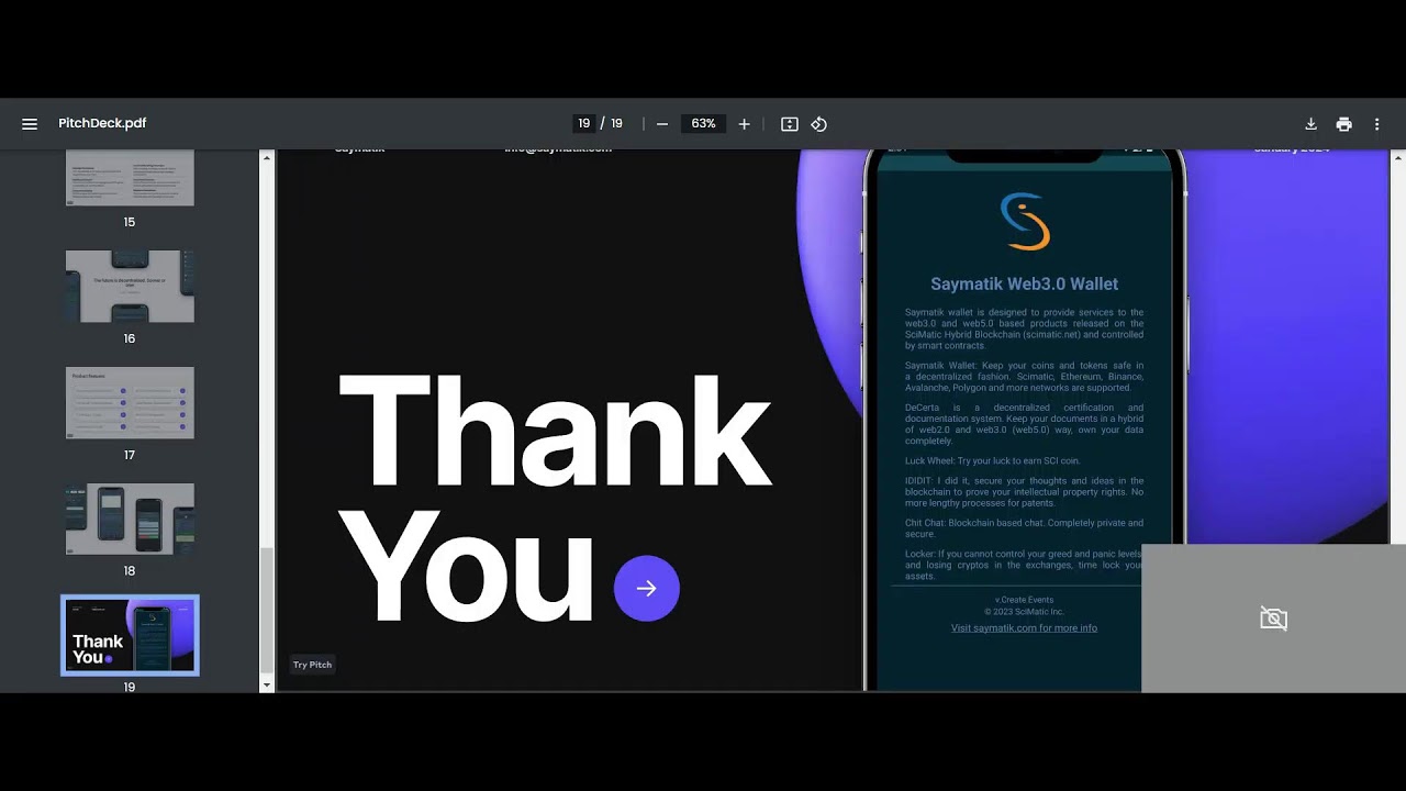 SciMatic Hybrid Blockchain