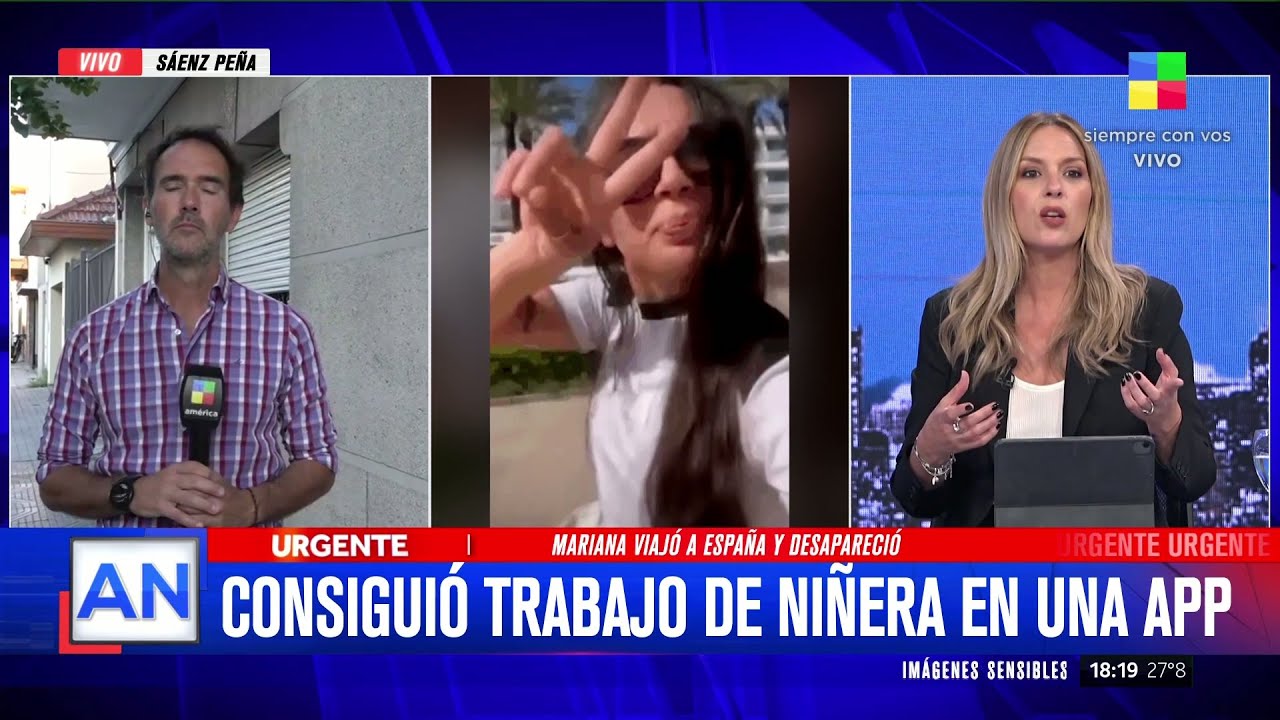 🔴 EXCLUSIVO: EL MENSAJE DE MARIANA, LA ARGENTINA DESAPARECIDA EN EUROPA