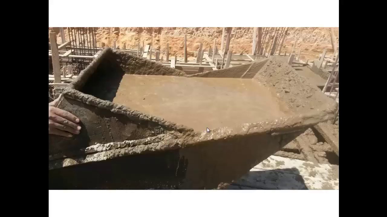 نسبة المياة في الخلط وتأثيرها وكيفية ضبطها