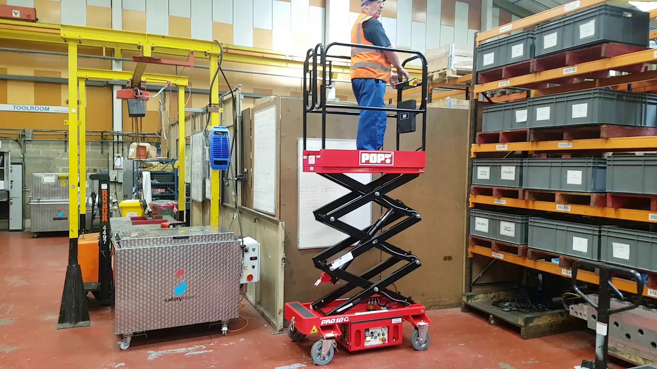 POP-UP Pro 10 iQ Elevating Work Platform - Pallet Trucks Direct