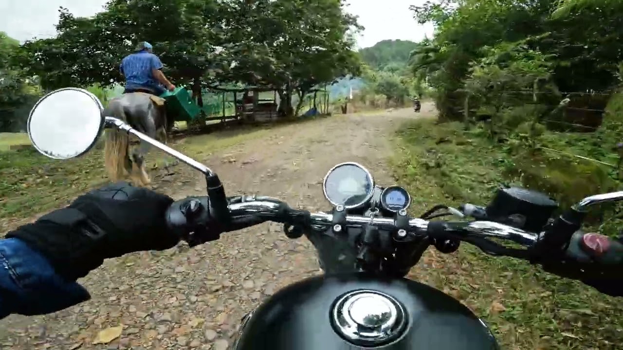 Ride RE Meteor 350, mini offroad en la Yeguada, Veragas