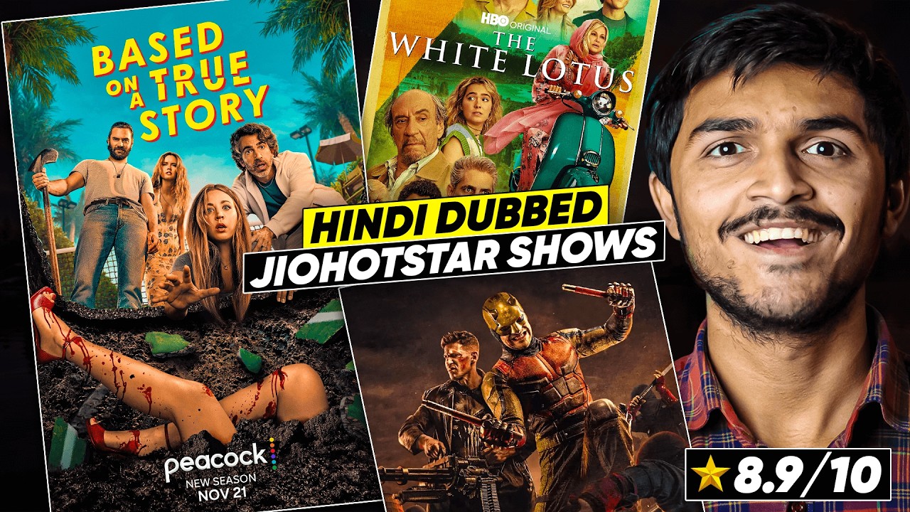 Top 10 Best Hindi Dubbed Web Series on JioHotstar (2025) | Must-Watch Shows for Every Mood! 🍿