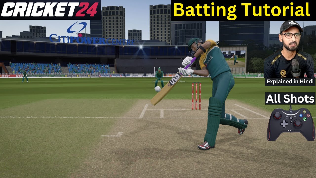 How to Hit All Shots with Perfection Cricket 24 Batting Tutorial | Cricket 24 Batting Tips