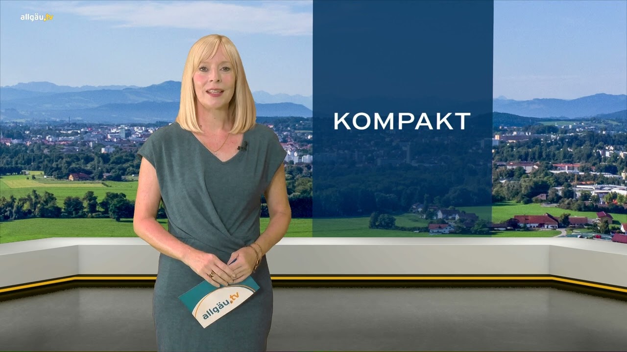 Isabelle Weitnauer-Nohn mit den allg&auml;u.tv Nachrichten - Mittwoch, 20. September 2023