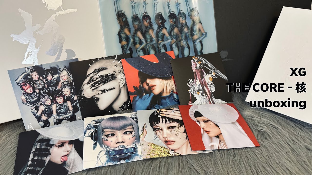 XG THE CORE - 核 unboxing 開封動画 トレカ アルバム album