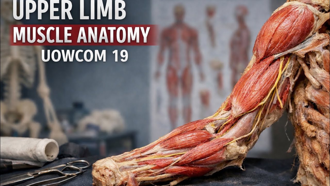Upper Limb & Back Muscles Anatomy | Dr. Sajad Basim