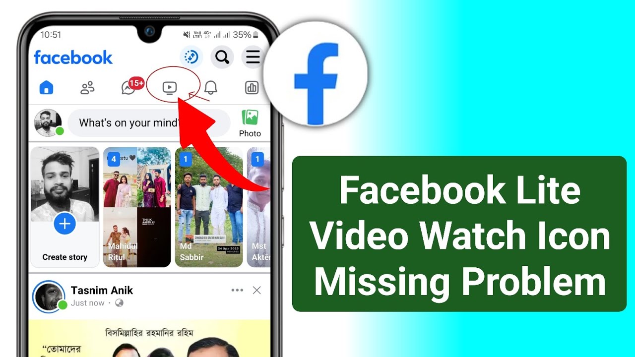 Facebook lite video watch icon missing problem -2025 || Facebook long video not showing