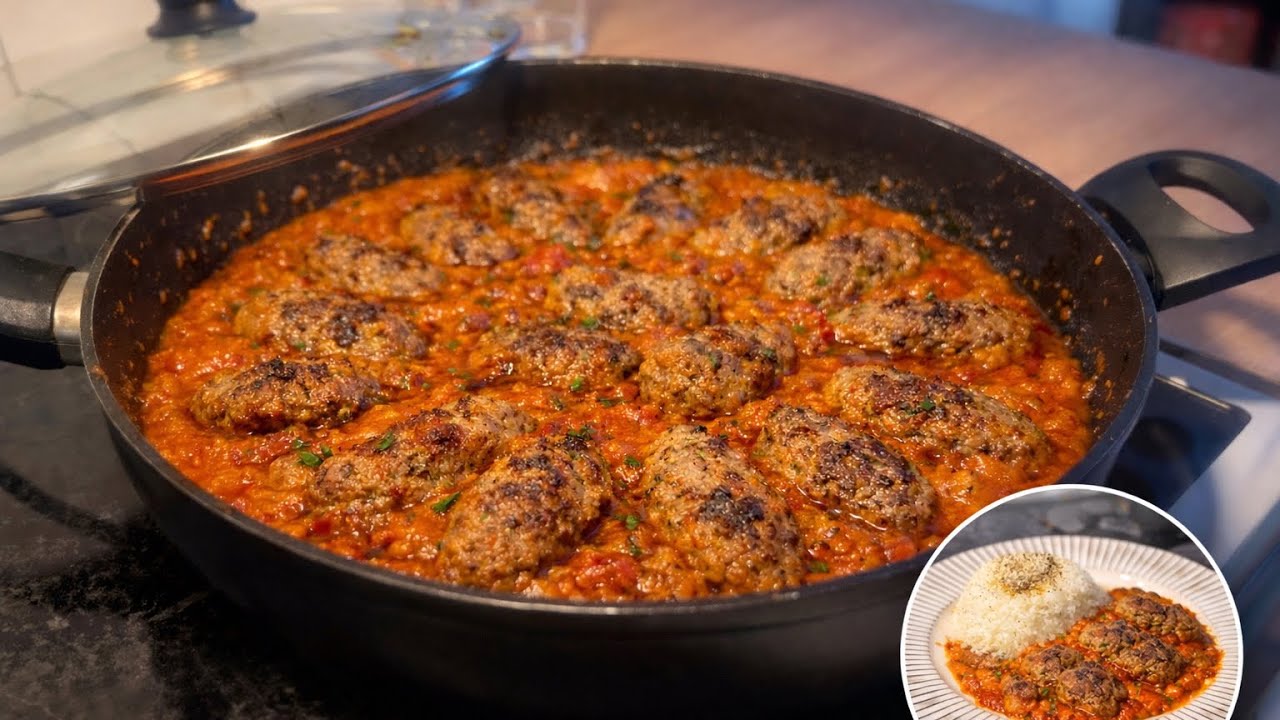 كباب هندي بالبندورة مع الرز 🍅🍚 وصفة بطعم غني ولا أطيب