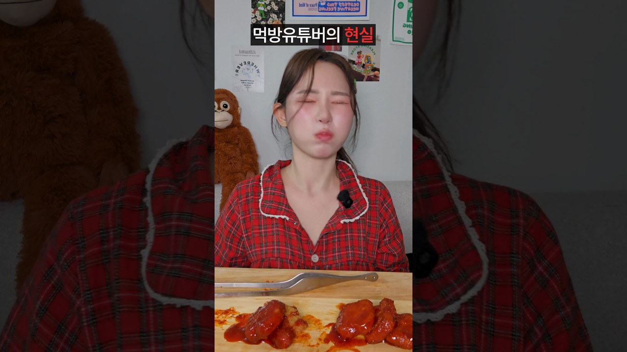 먹방유튜버의 현실 모음집
