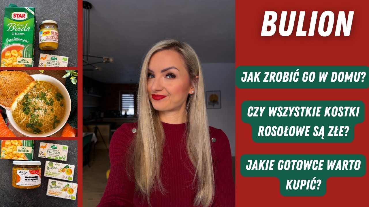 Bulion bez chemii?🤔 Sprawdzam domowe i sklepowe opcje, czyli jaki bulion wybrać? 🥘