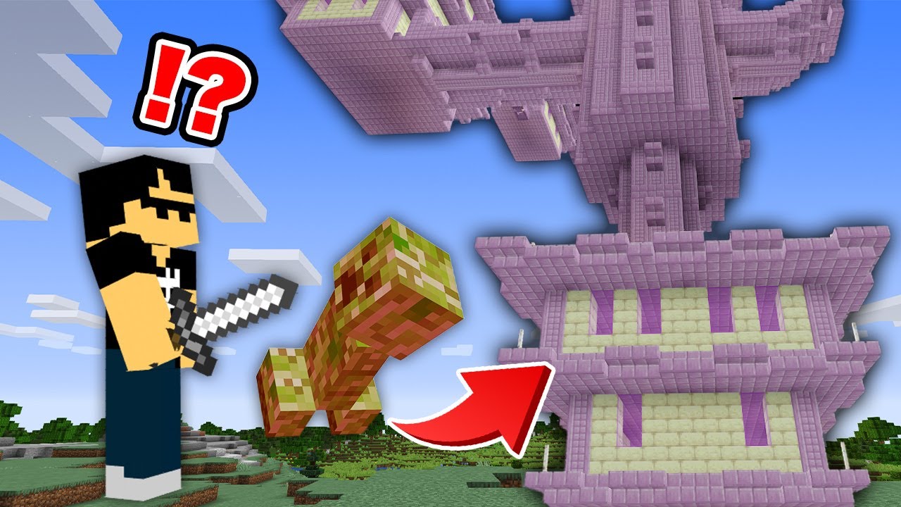 MOBを倒すと構造物が作られる世界でサバイバル！【マイクラ】