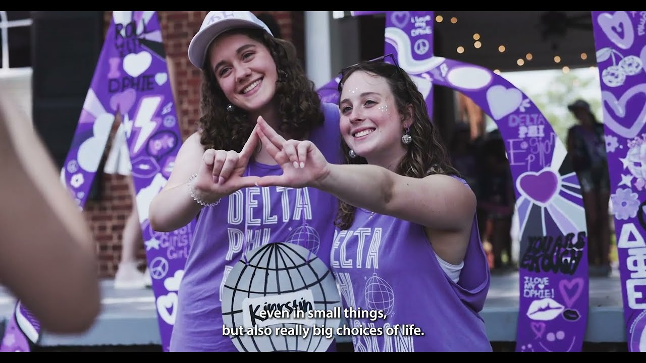 UGA Delta Phi Epsilon Recruitment Video 2024