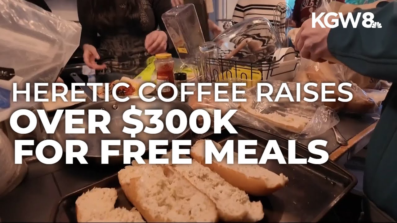 Heretic Coffee in Portland raises over $300,000 for free community breakfasts for SNAP recipients