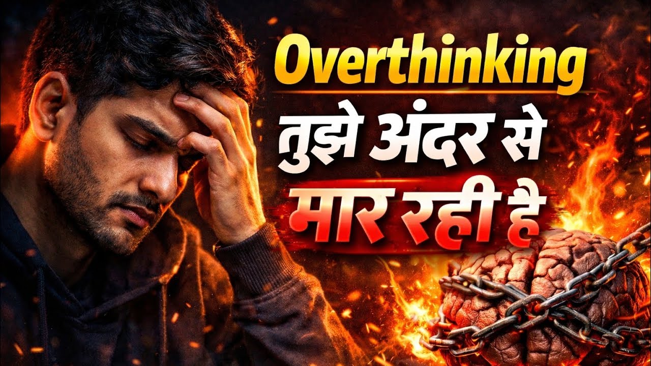 Overthinking तुझे अंदर से मार रही है | सोच-सोचकर जिंदगी क्यों बर्बाद हो रही है?