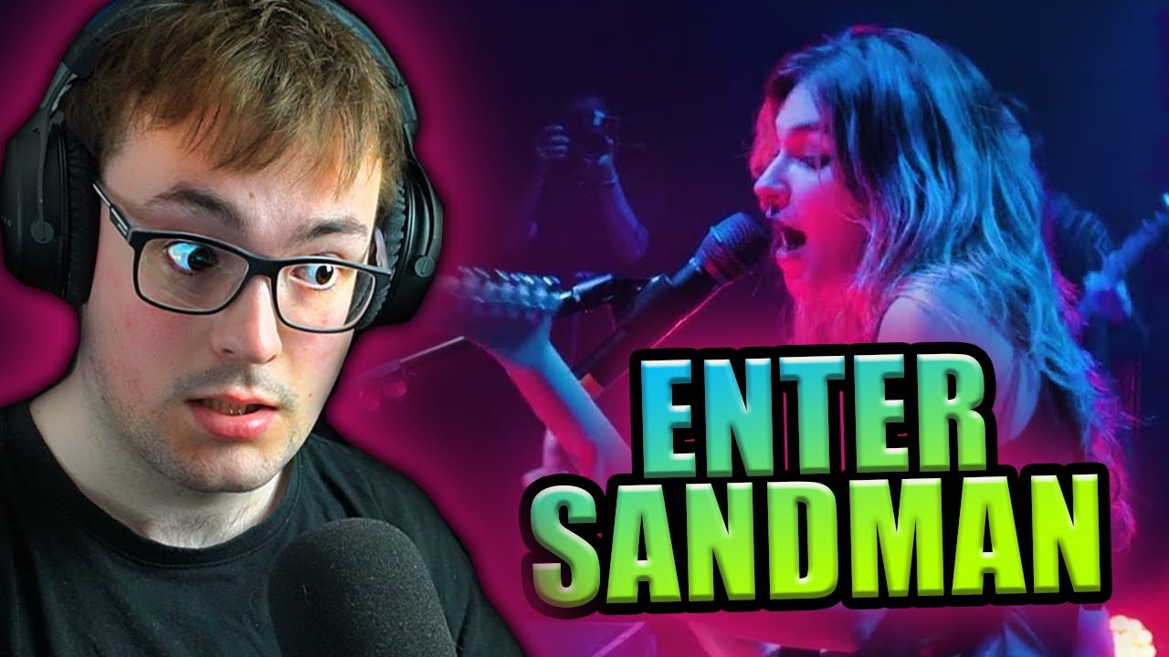 IRISH Guy REACTING To The Warning - Enter Sandman