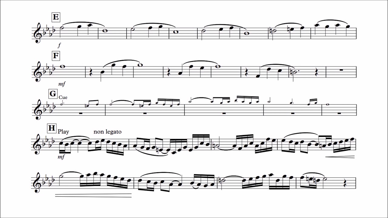 Trumpet Play-Along - Concerto pour Une Voix - Saint-Preux - with sheet music