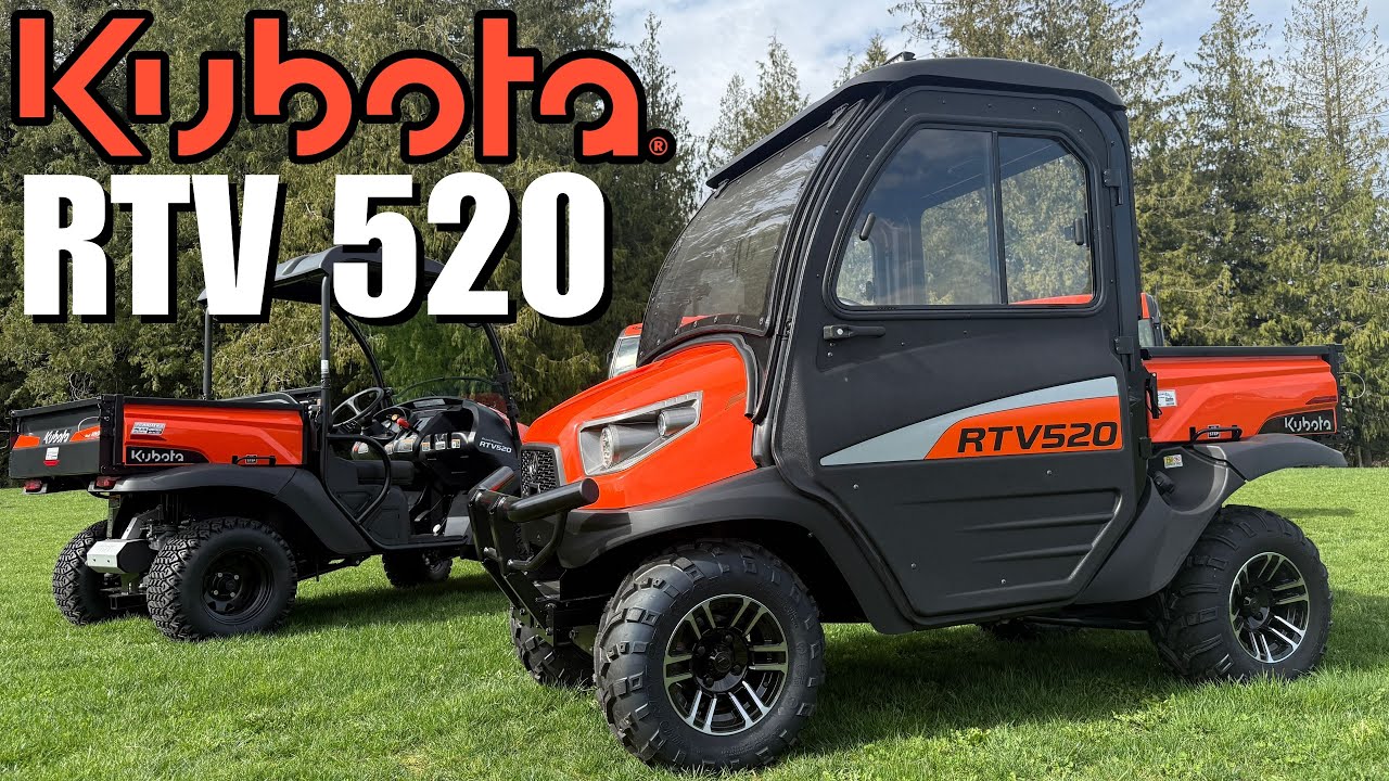 Обзор и руководство покупателя для Kubota RTV 520 