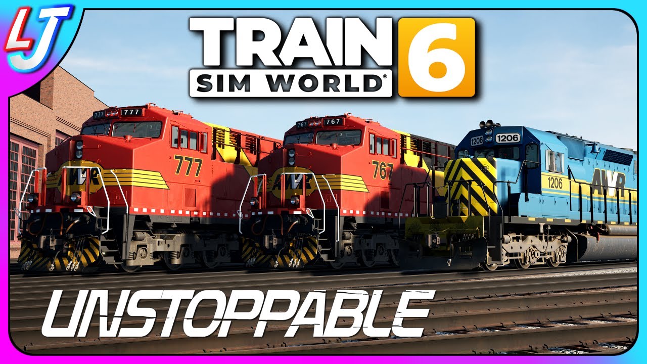 Train Sim World 6 - I Made The Locos From The Film Unstoppable  - 777,767 & 1206 (LIVE)