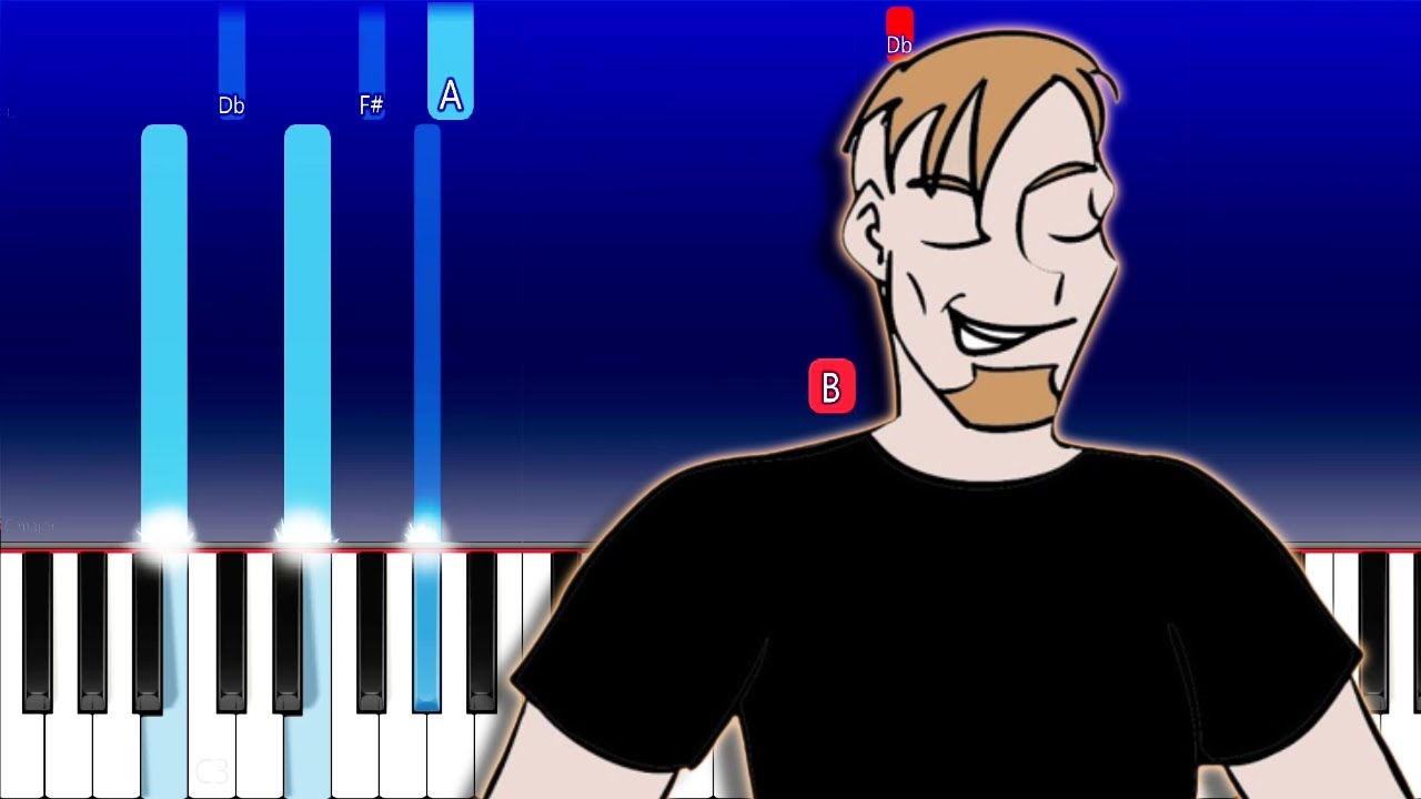 metal family  -   light - alex vas (Piano Tutorial)