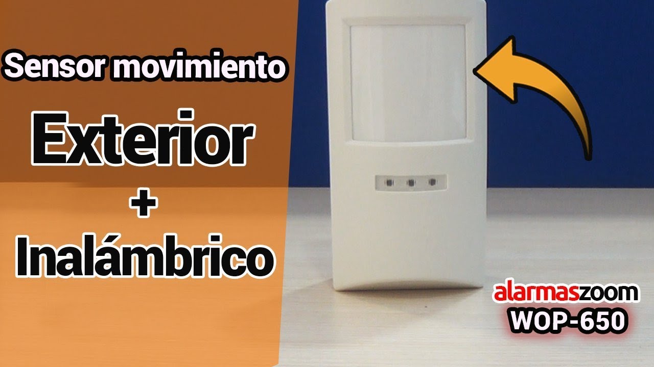 🔻Sensor de movimiento exterior infrarrojo alarmas inmune a pequeños animales menores 20kg 1527-2262