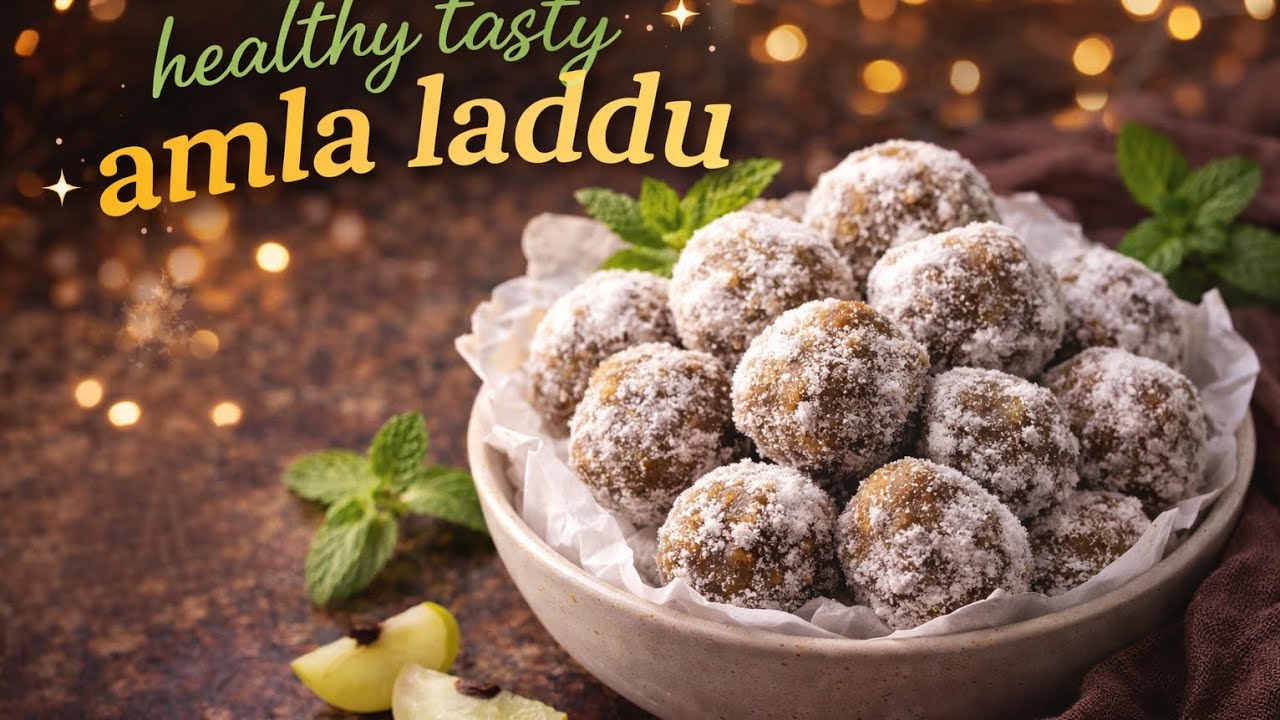 Healthy tasty amla laddu| हेल्दी टेस्टी आंवला लडडू 