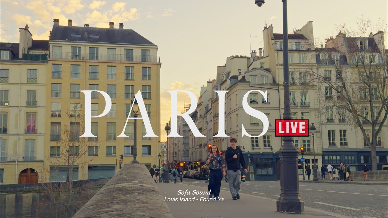 [playlist] 노을이 내려앉는 파리의 저녁 / Sunset in Paris