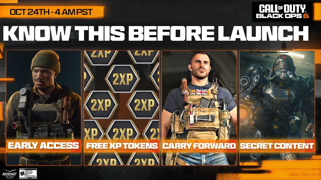 EVERYTHING You Need To Know About Black Ops 6 BEFORE LAUNCH (Carry Forward, FREE XP Tokens, Secrets)
