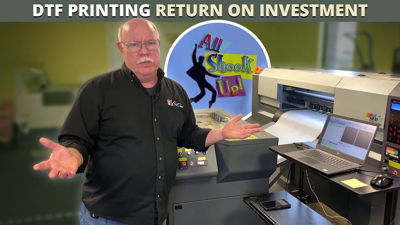Direct-To-Film Printing Return On Investment | Big T-Shirt Orders | DTF-24H4