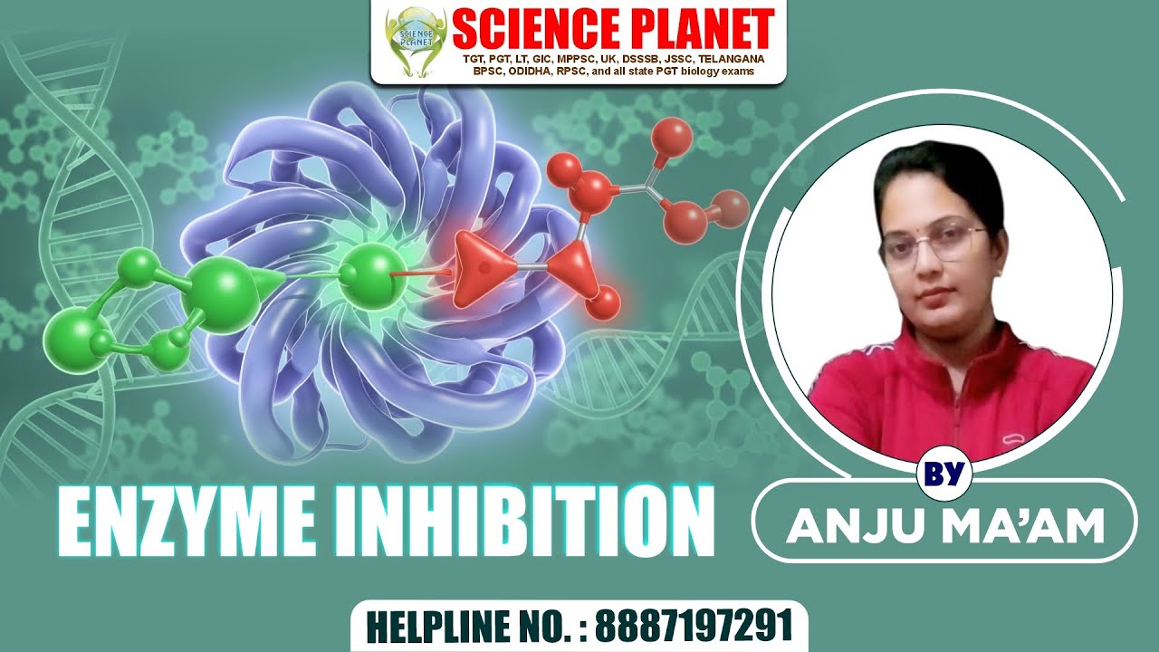 Enzyme Inhibition समझिए 🚀 Competitive vs Non‑competitive 🔥 Science Planet