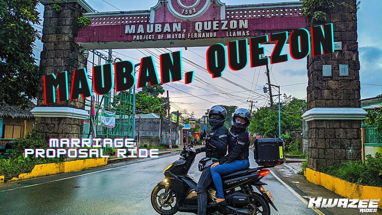 MAUBAN, QUEZON MARRIAGE PROPOSAL RIDE | HONDA AIRBLADE 150