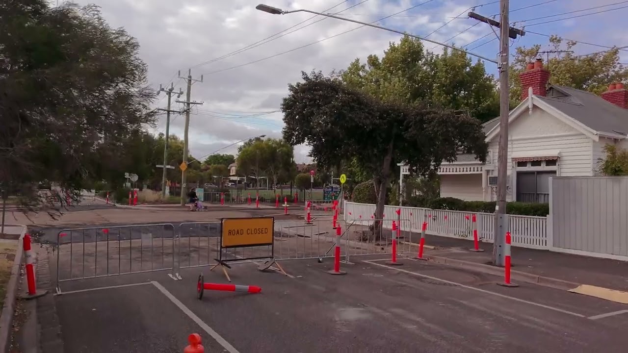 Drone Port Melbourne dog park drumbeat