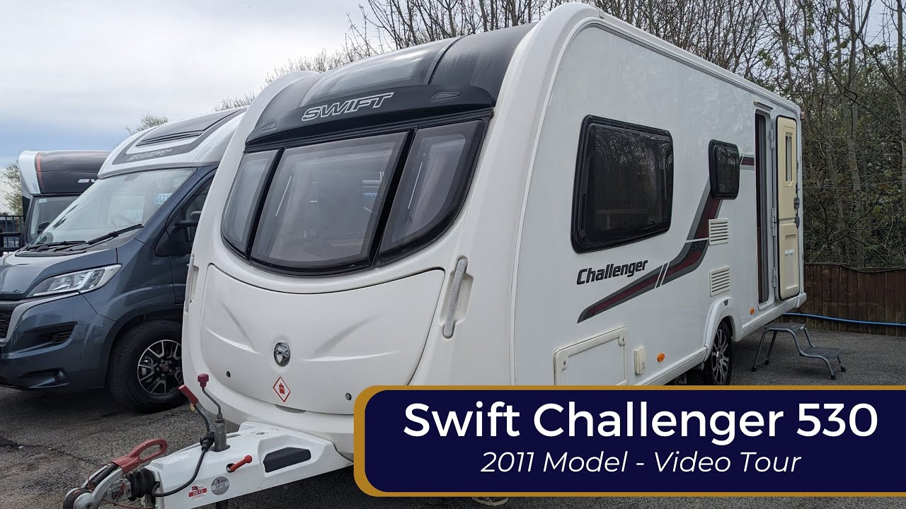 Swift Challenger 530 Caravan | Модель 2011 года, 4 спальных места | Видеотур 4K