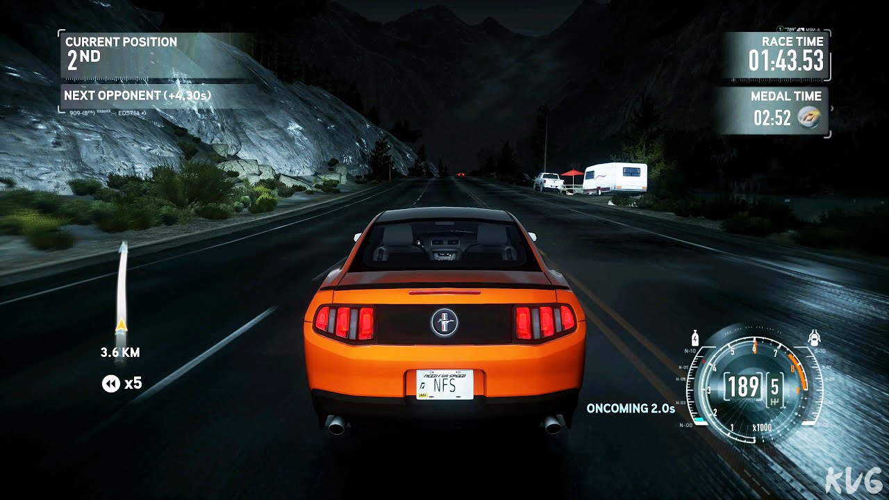 Need for Speed: The Run - Tioga Run (Challenge Series - National Park) - Gameplay (PC UHD) [4K60FPS]