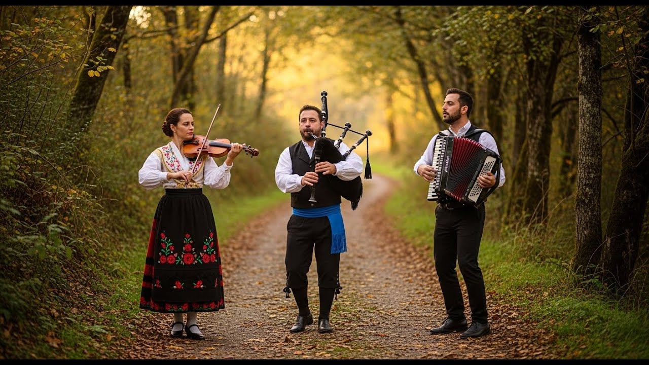 北境晨雾中的凯尔特古韵：大西洋风吟悠远牧歌 Celtic Instrumental Music
