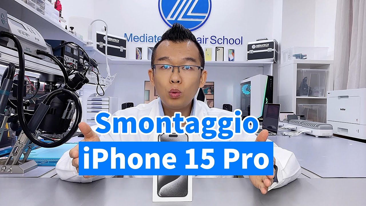 Smontaggio iPhone 15 Pro!