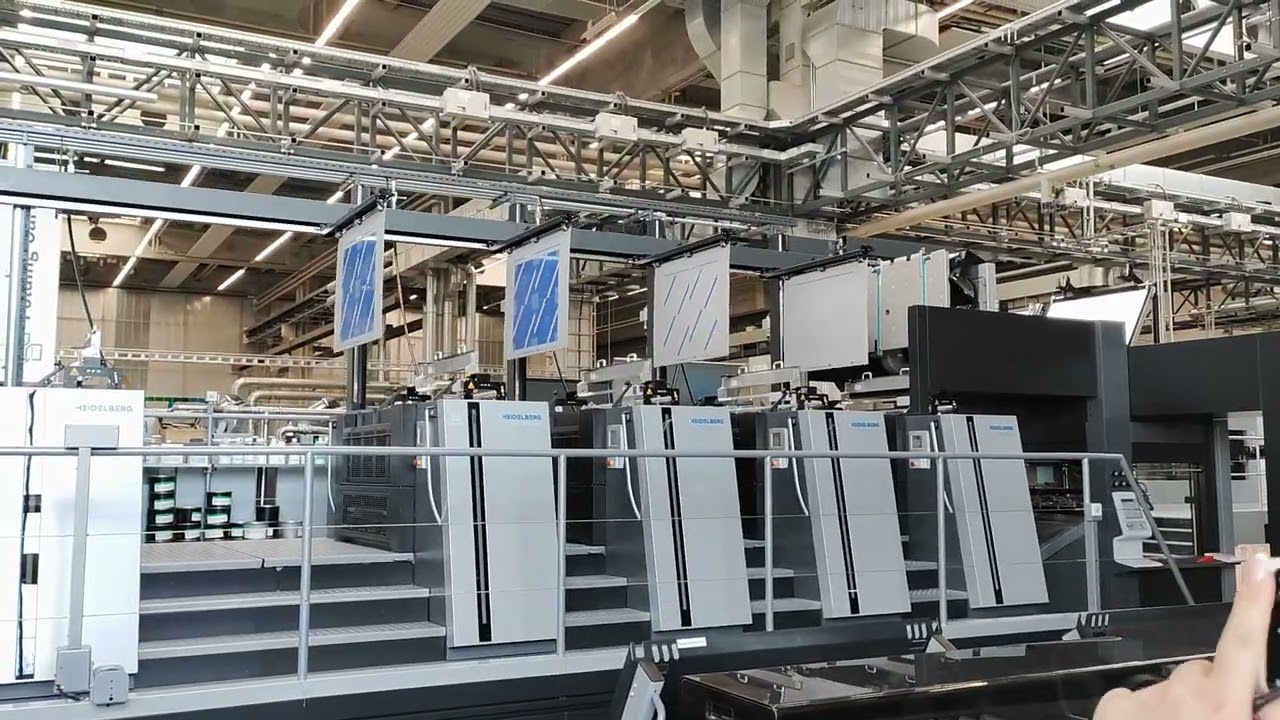 Heidelberg Speedmaster Druckmaschine 2023 vollautom. Plattenwechsel