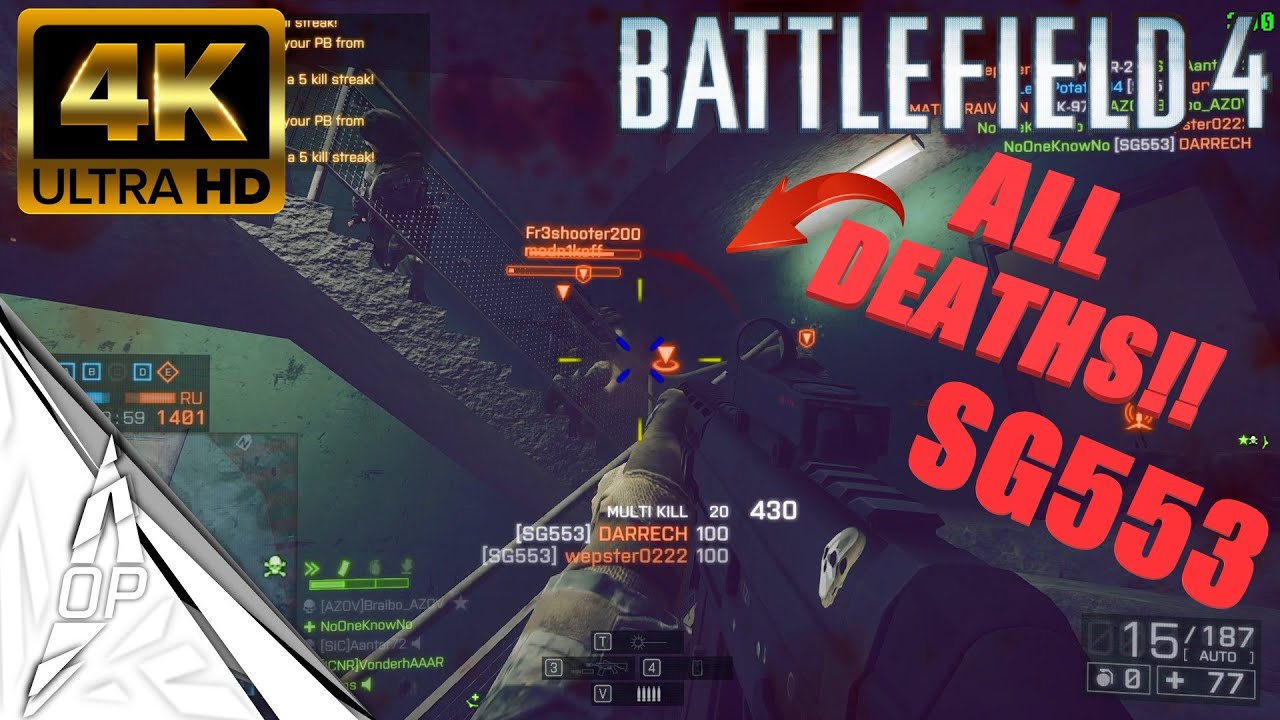 BF4 NO META WEAPONS EP.14 [SG553] _ BATTLEFIELD 4 PC GAMEPLAY [4K 60FPS] #4k #bf4 #60fps #sg553