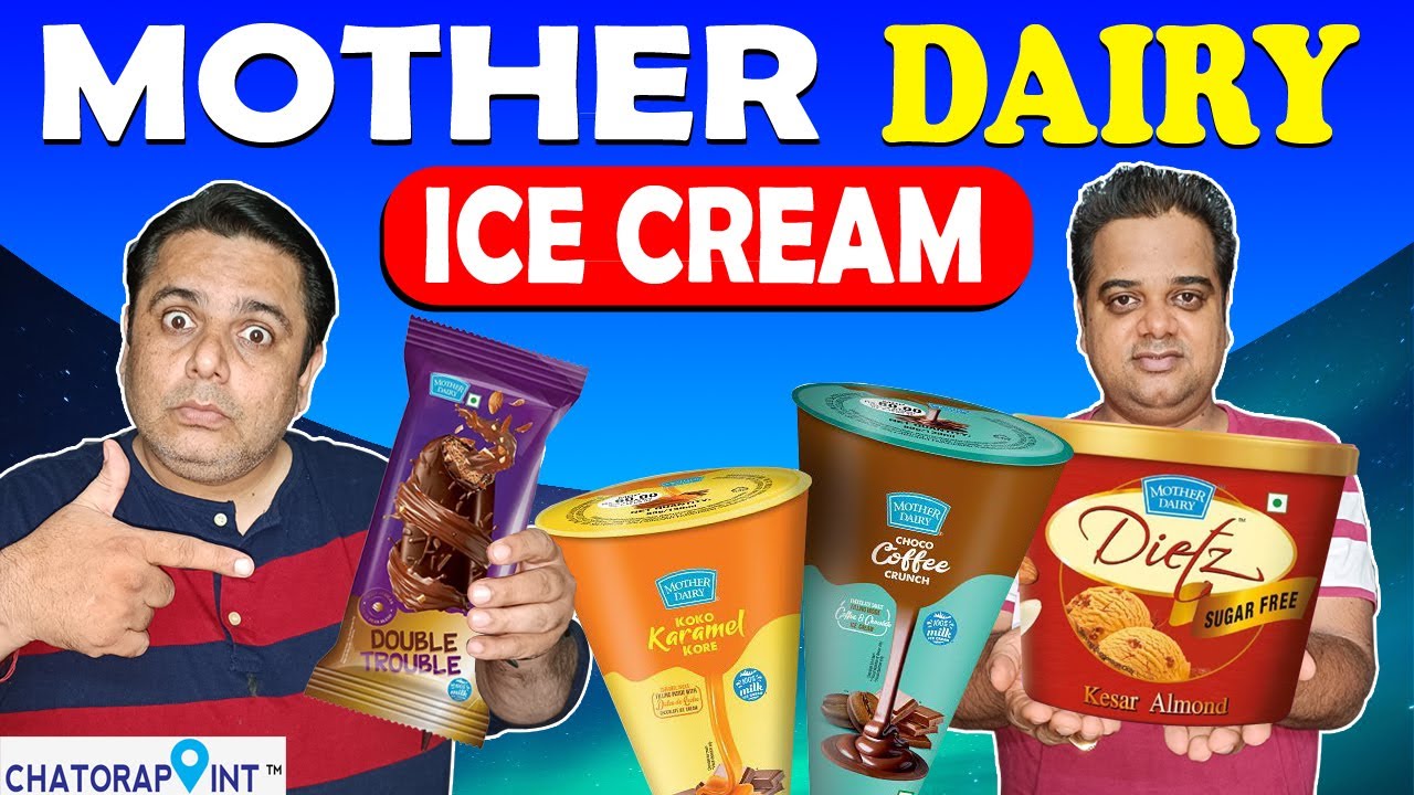 Mother Dairy Ice Cream Review ! MotherDairy New Ice Cream Kulfi - Ice Cream Review - India Food Vlog