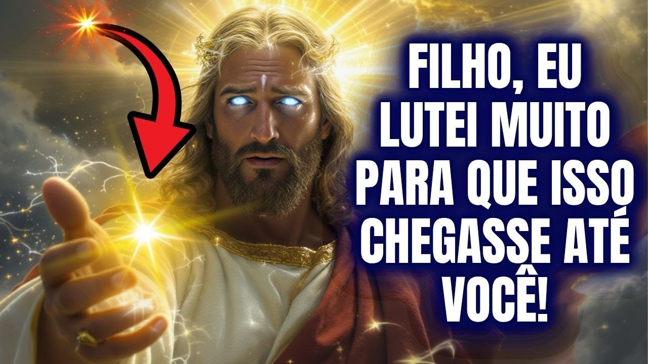 🔥 FILHO, EU LUTEI MUITO PARA QUE ISSO CHEGASSE ATÉ VOCÊ!
